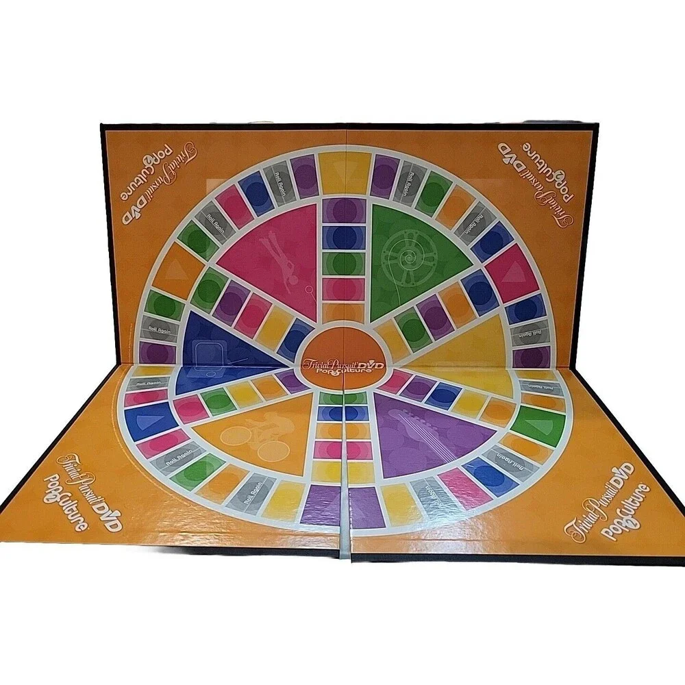 TRIVIAL PURSUIT - DVD Pop Culture 2nd Edition ALL PIECES INCLUDED New Open Box
